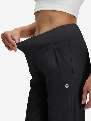Pantalones de golf ligeros de talle alto para mujer