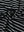 Close-up fabric view of youth performance golf polos, smooth texture with breathable black/white stripe finish