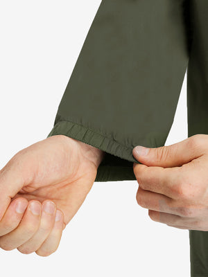 Chaqueta impermeable ligera para la lluvia con capucha