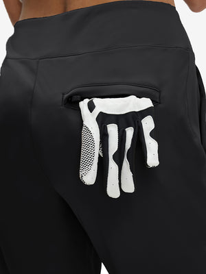 Pantalones de golf ligeros de talle alto para mujer