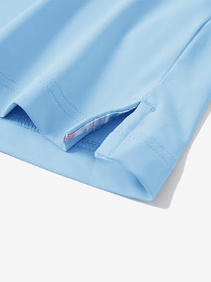 Boys Quick Dry Fit Athletic Solid Polo Shirts