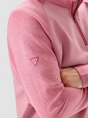 Colorblock Stripe Raglan Quarter Zip