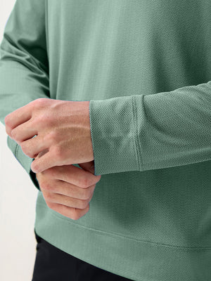 Herringbone Jacquard 1/4 Zip Pullover