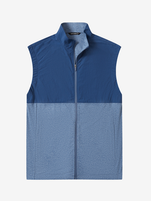 Color Block Lightweight Full Zip Vests