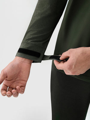 Color Block Moisture Wicking Half Zip Pullover