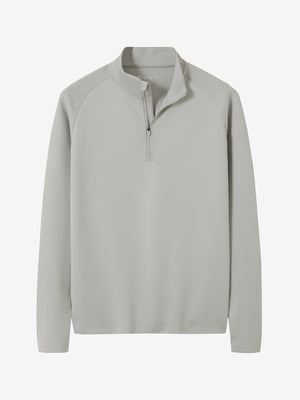Colorblock Stripe Raglan Quarter Zip