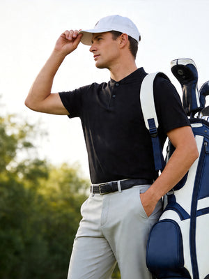 Camisa Henley de jersey para uso diario