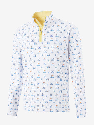 Youth Print Midlayer Q-Zip Pullover Sweatshirts