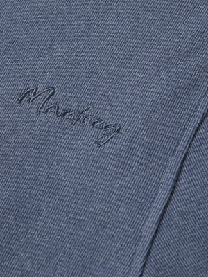 Heather Brushed Rib Knit Crewneck Sweatshirt