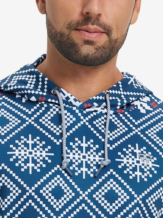 Trendy Print Fleece Hoodies