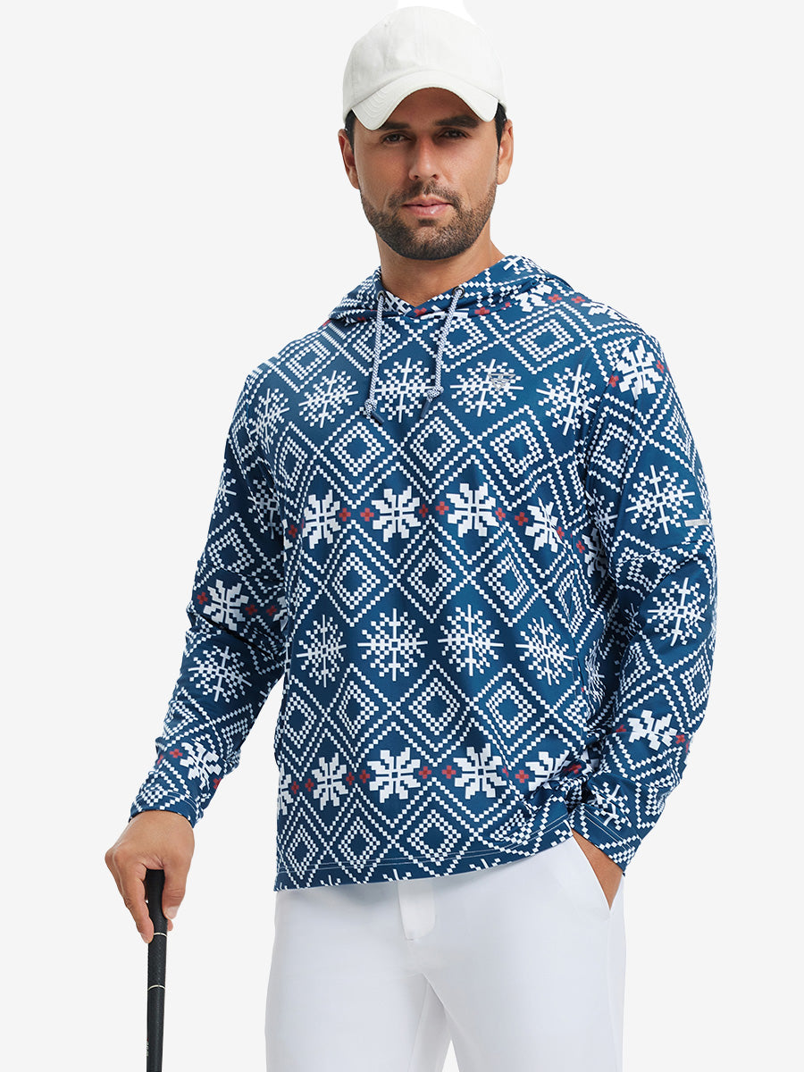Trendy Print Fleece Hoodies