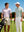 Performance Stripe Golf Shirts